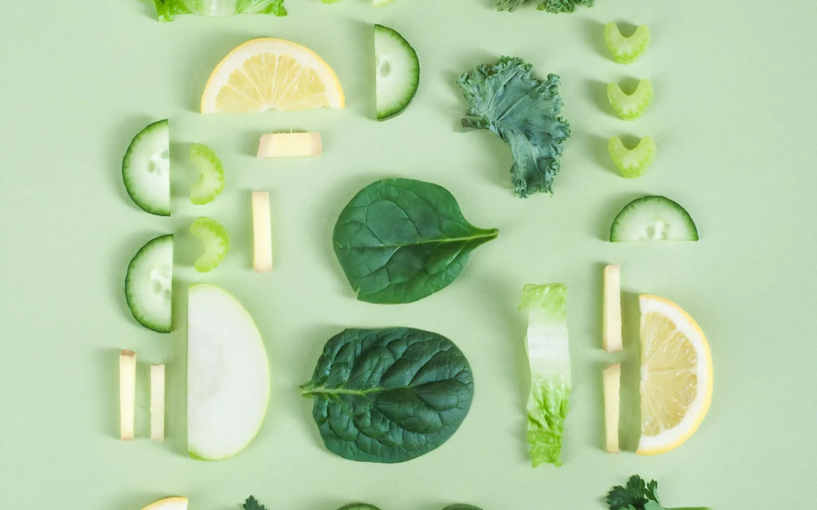 Fresh vegetables and food preparation on a wooden counter